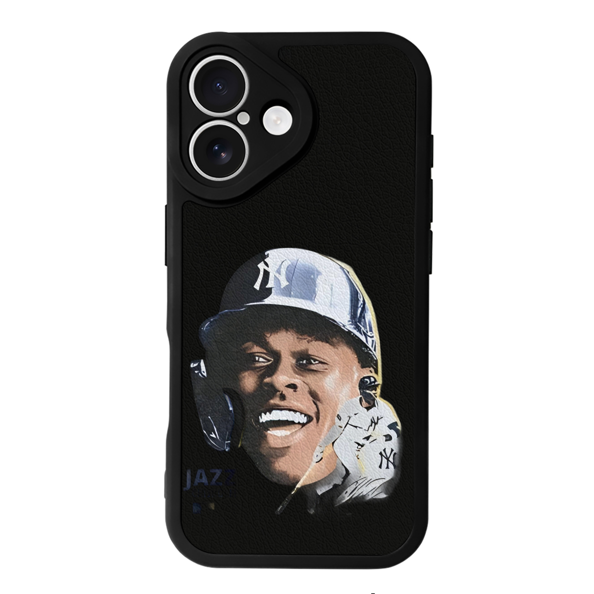 Jazz Chisholm Jr. 16 IPhone 16 Silicone Leather Case – UV Print, Lambskin Texture – Perfect Fit, Wireless Charging Compatible, Scratch Resistant, Precise Cutouts – Stylish Protection For IPhone 16